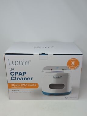 Lumin LM3000 CPAP Mask Cleaner Sanitizer Machine UV White 3B Medical Device NEW!